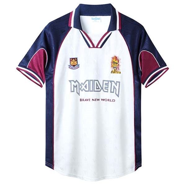 Thailand Trikot Iron Maiden x West Ham Retro Auswärts 1999/2001